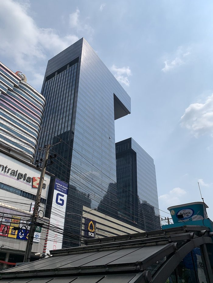 G Tower in the Rama 9 district of Bangkok, the area where condominium units were seized in the scam probe, relevant to Thai visa holders and moving to Thailand.